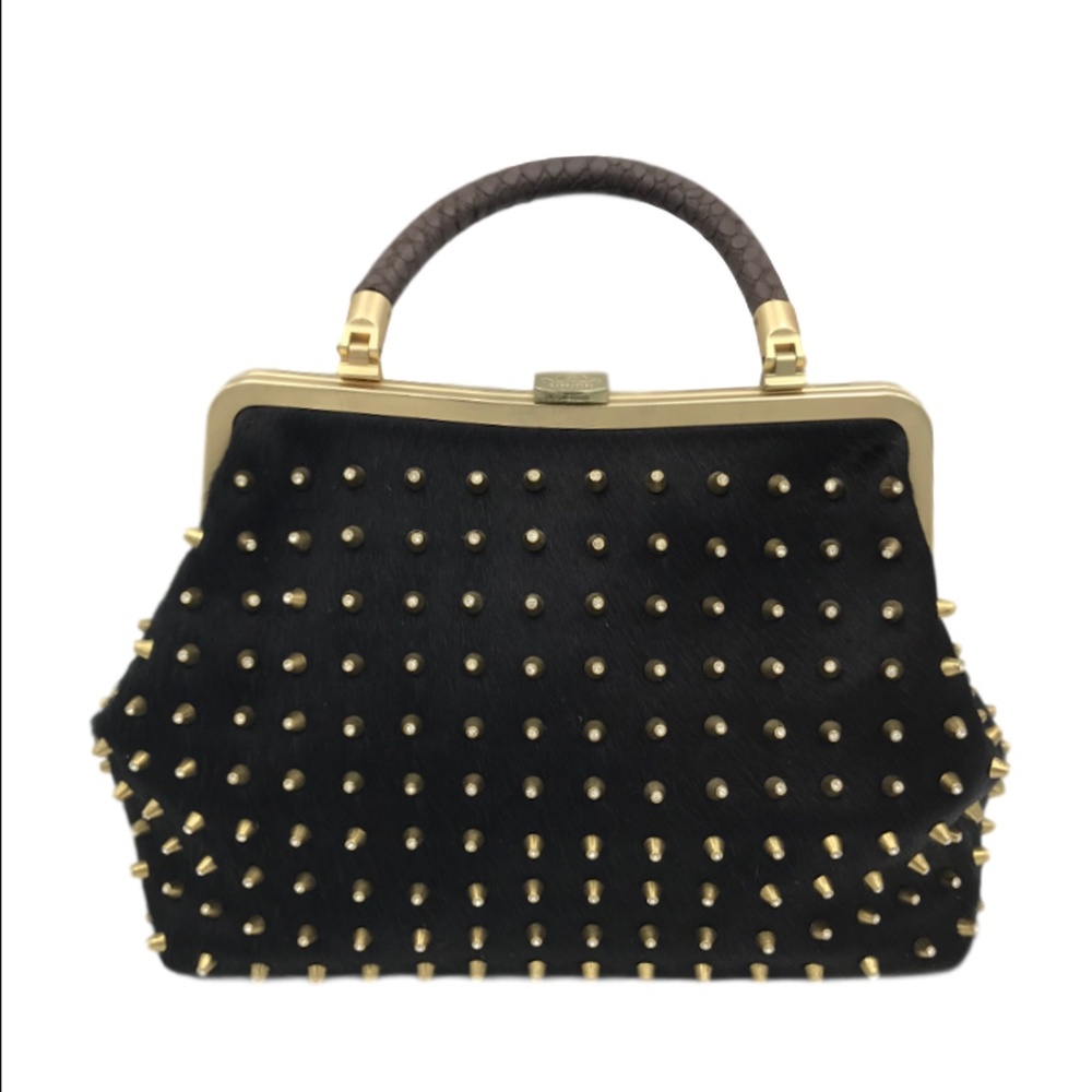 Cassandra Los Angeles Crystal Spike Handbag